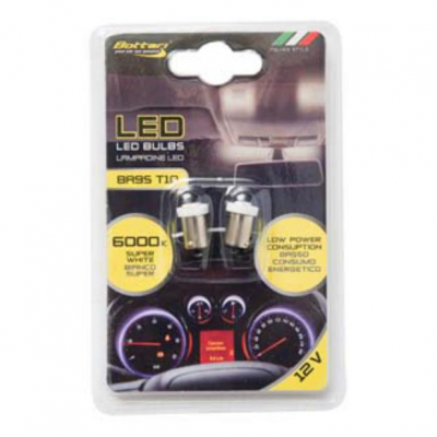 Lampara led con casquillo BA9S 12V REF. 17872