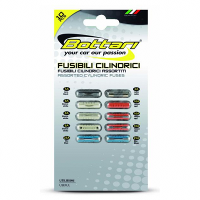 Fusible cilindrico surtido 10 unid. REF. 30110