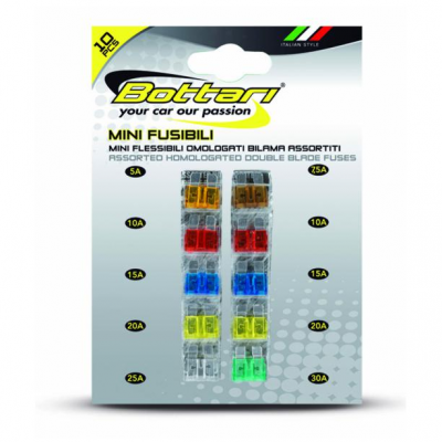 Fusibles mini bilama 10 unid. REF. 30113
